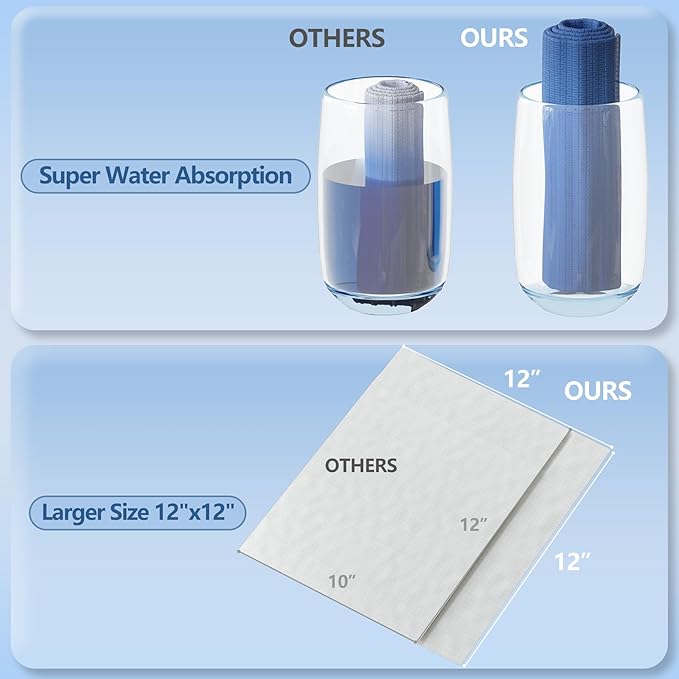 Disposable Face Towels, Ultra Soft Facial Towels