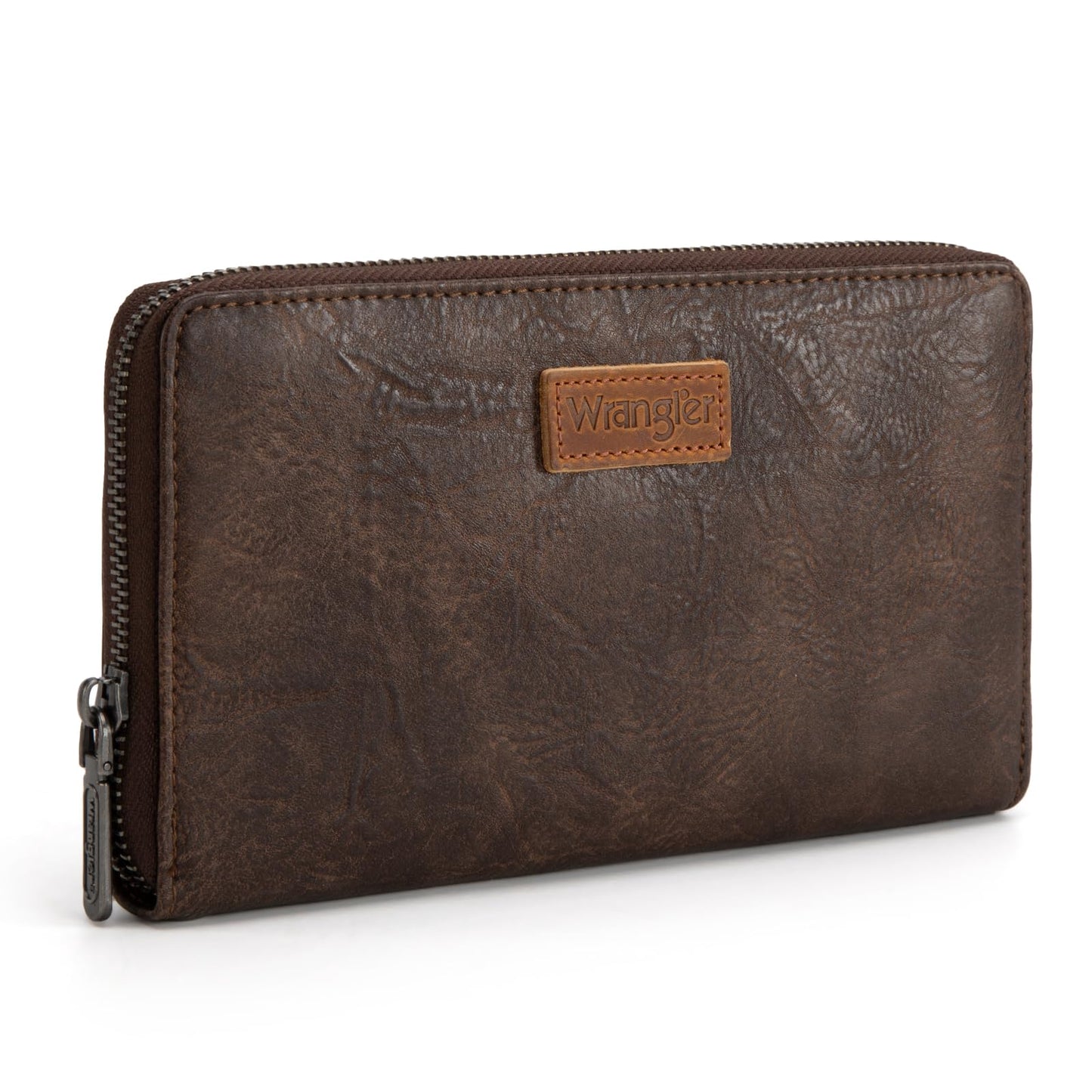 Wrangler Womens Wallet Wristlet Long Purse Designer Clutch Large Capacity Credit Card Holder for Women Men
