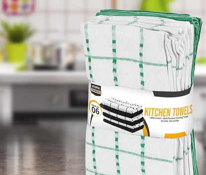 Utopia Towels - Kitchen Towels 6 Pack, 15 x 25 Inches, 100% Ring Spun Cotton