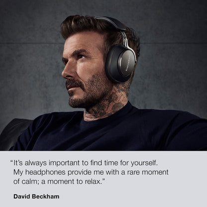 Bowers & Wilkins Limited Edition Px8 Over-Ear Bluetooth Headphones, Advanced Active Noise Cancellation Wireless Headphones, Luxurious Materials, 30-Hr Battery Life, 15-Min Charging, Royal Burgundy