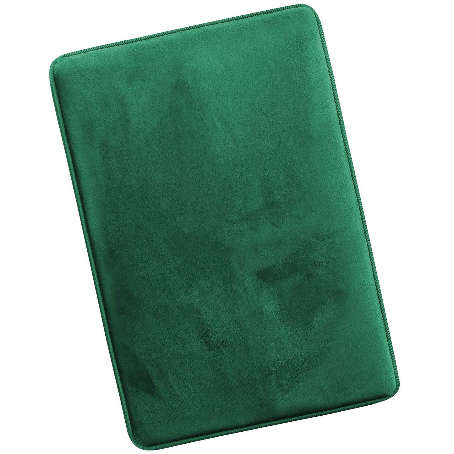 Clara Clark Bathroom Rugs, Ultra Soft Plush Bath Mat for Bathroom, Non-Slip, Velvet Memory Foam Bath Rugs, 20 x 32, Solid Hunter Green