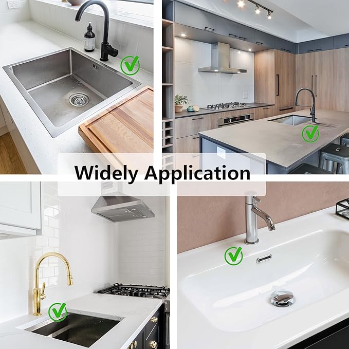 Kitchen Sink Splash Guard Silicone Faucet Handle Drip Catcher Tray Sink