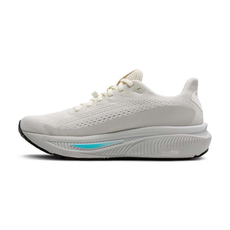 Brooks Women’s Ghost 17 GTX Waterproof Supportive Running & Walking Shoe - Coconut/Oyster/Blue - 9 Medium