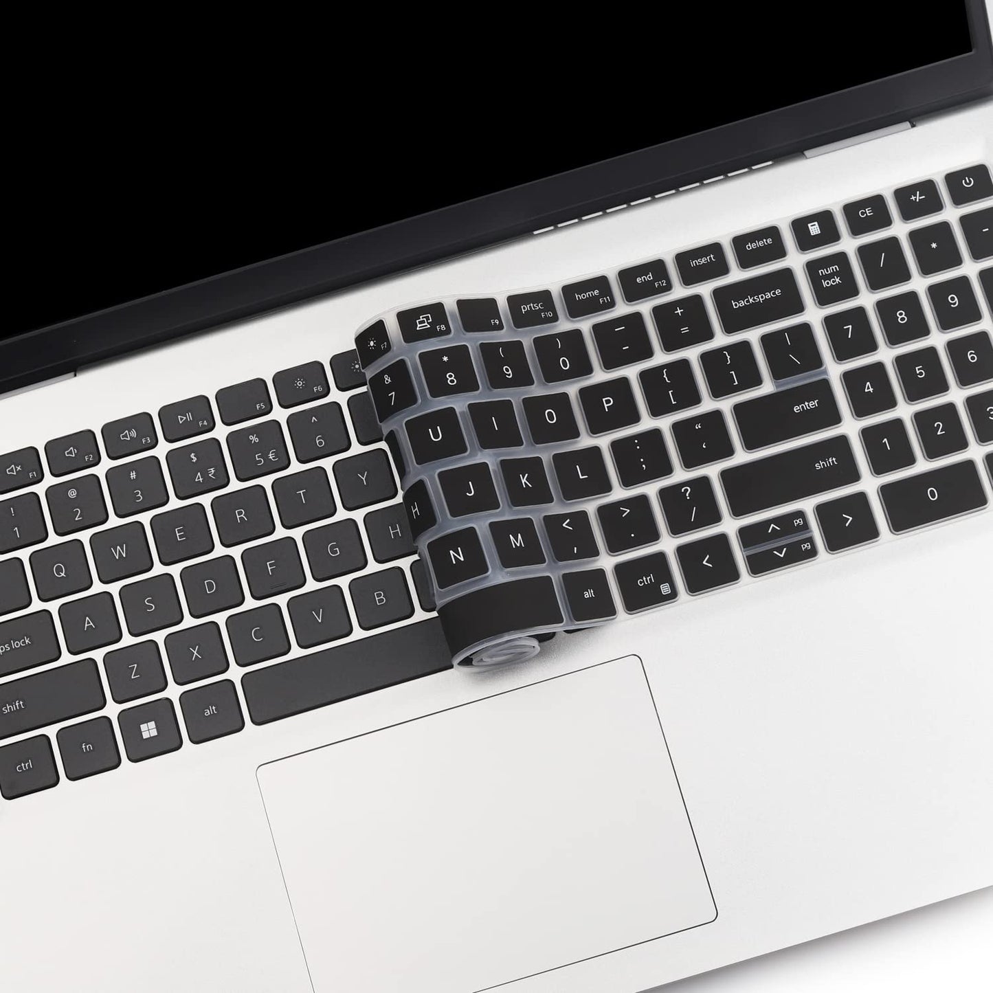 Keyboard Cover for 2026 2025 Dell 15 Laptop DC15250 DC15255 15.6" Dell Inspiron 15 3510 3511 3515 3525 3530 3535 5510 5515 5518 7510 15.6", Vostro 3510 3520 3530 5510 5515 15.6, Inspiron 7610