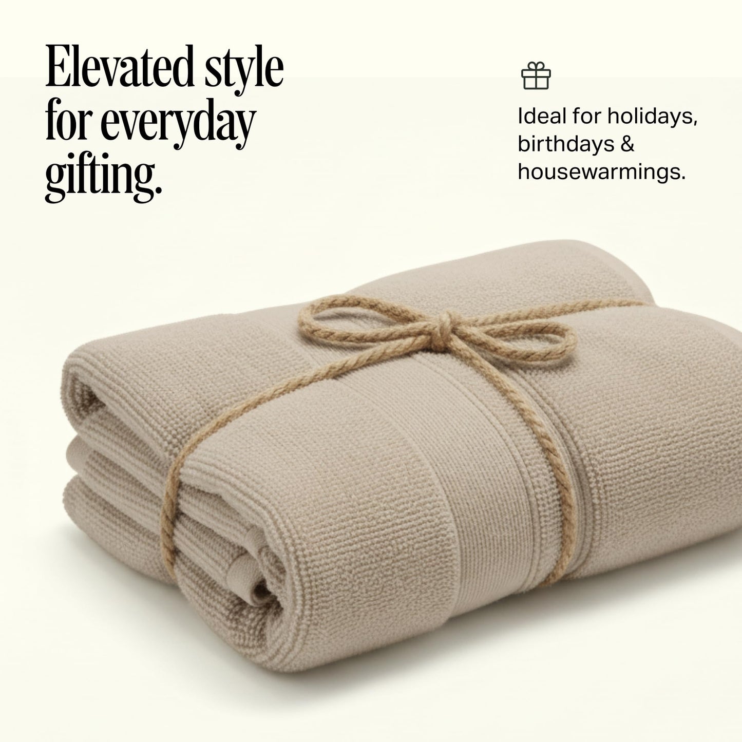 Preston Lane Douro Bath Mat – 100% Cotton, Plush & Absorbent Quick-Dry Bathroom Rug – Hotel-Quality Floor Mat for Shower or Tub, Made in Portugal, Clay