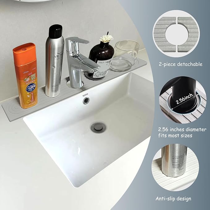 Stargaz Faucet Mat For Kitchen Sink，Sink stone quick dry around faucet