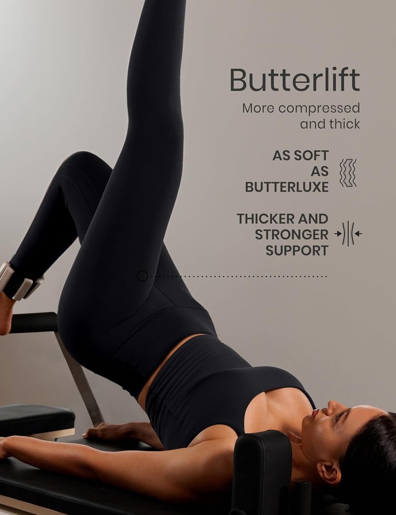 CRZ YOGA High-Waisted Butterlift Workout Leggings - Buttery Soft 25" Yoga Pants for Women
