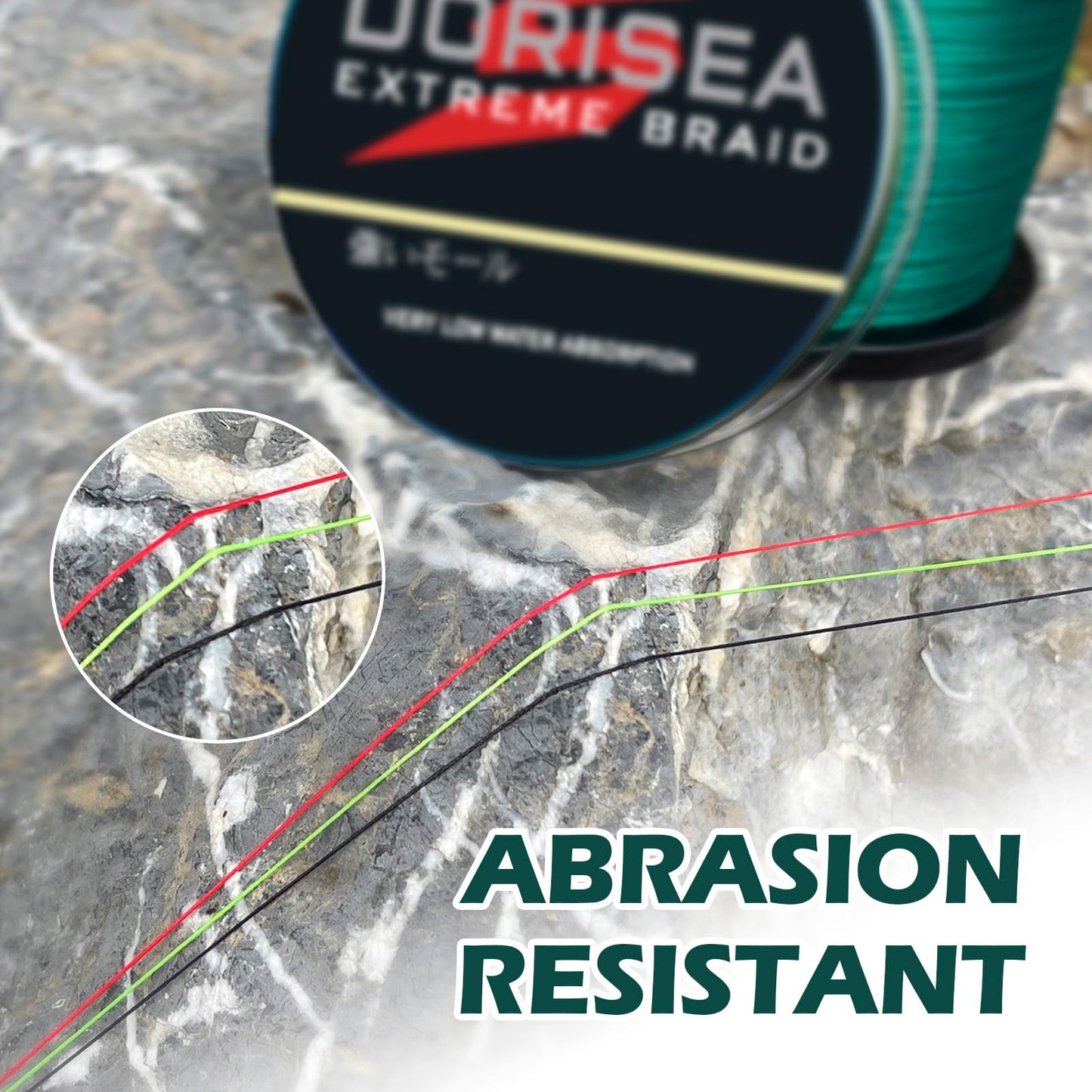 Dorisea Extreme Braid 100% Pe Black Braided Fishing Line 109Yards-2187Yards 6-550Lb Test Fishing Wire Fishing String Incredible Superline Zero Stretch (1500m/1640Yards 15lb/0.18mm)