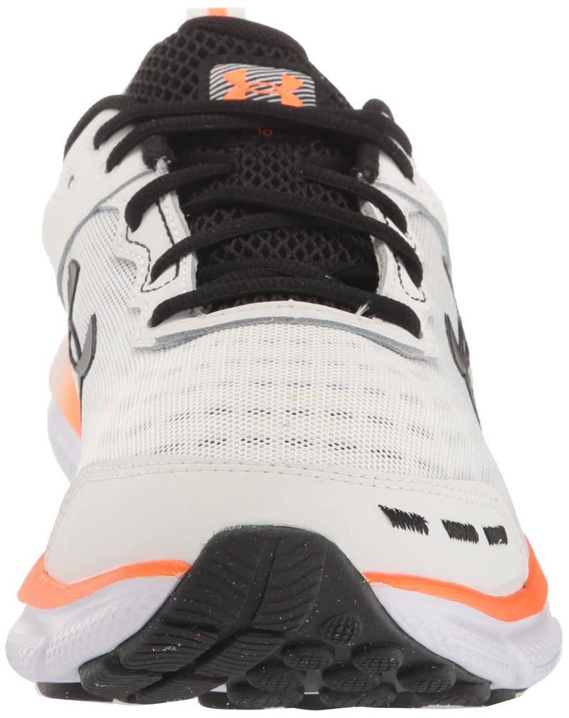 Under Armour Men's Charged Assert 10, (101) White/White/Black, 12, US