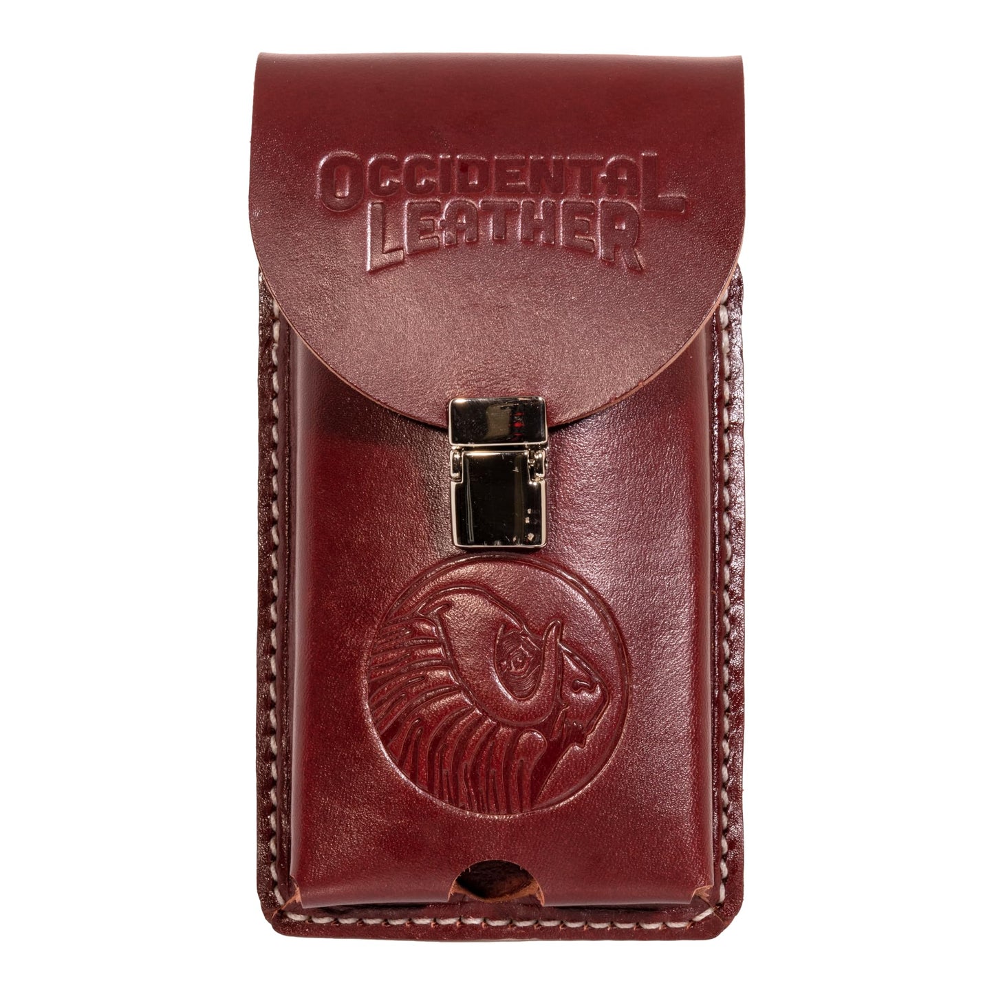Occidental Leather Clip-On XL Leather Phone Holster - Made in USA
