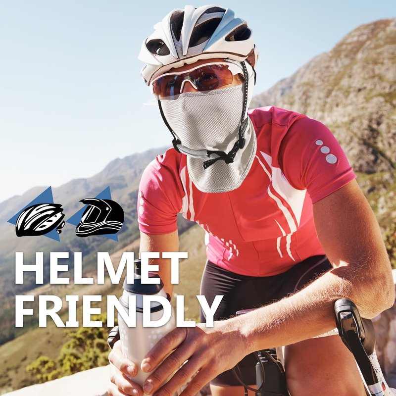 Balaclava Ski Mask - UV Protection Breathable Full Face Cover for Men & Women | Ideal for Skiing & Cycling