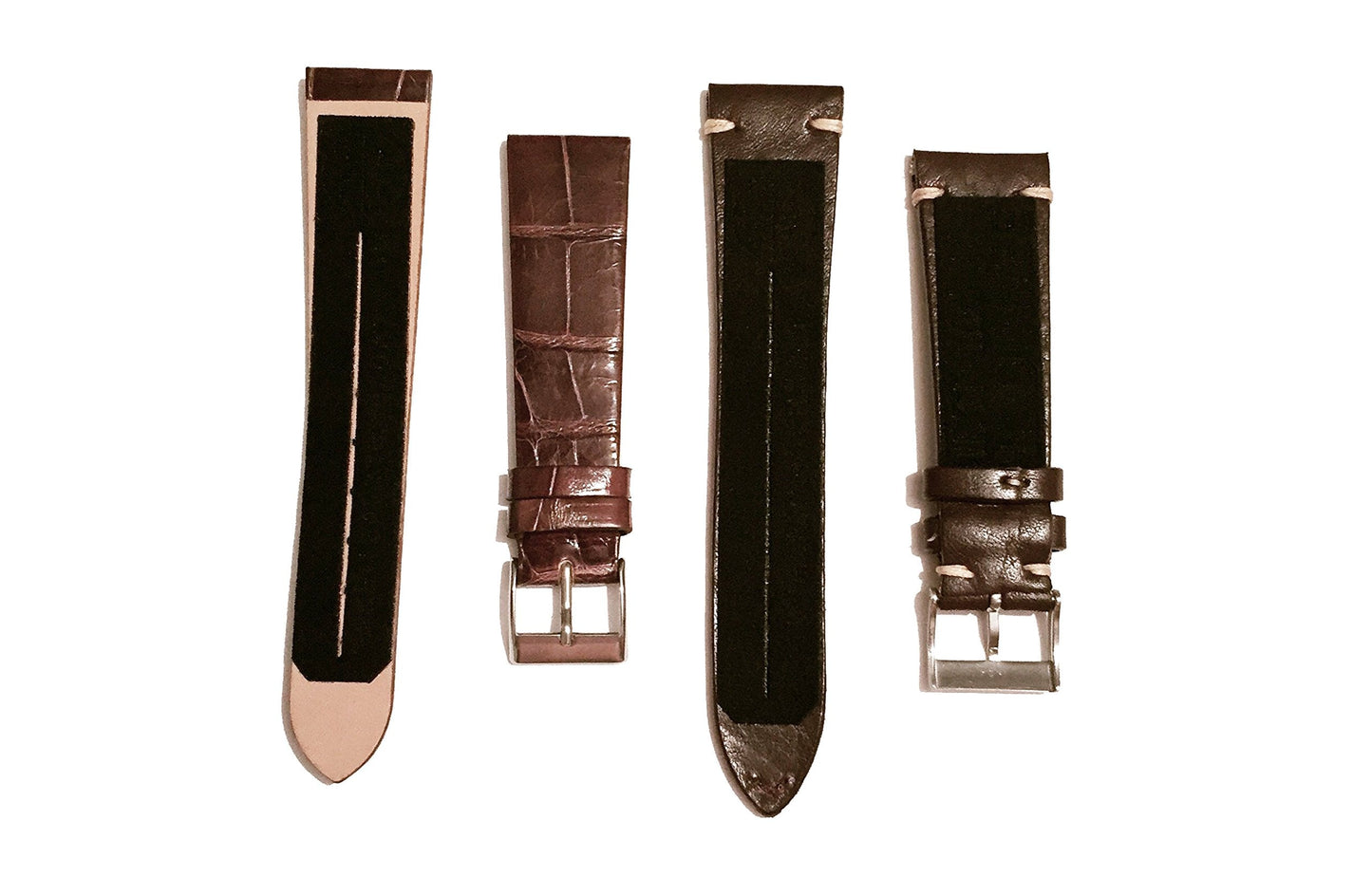 BANDLINERS (3 Sets Size: 18-20mm Hypoallergenic watch band liners for sensitive skin & odor protection. Works with leather, rubber, nylon, and metal bands. Not compatible with silicone.