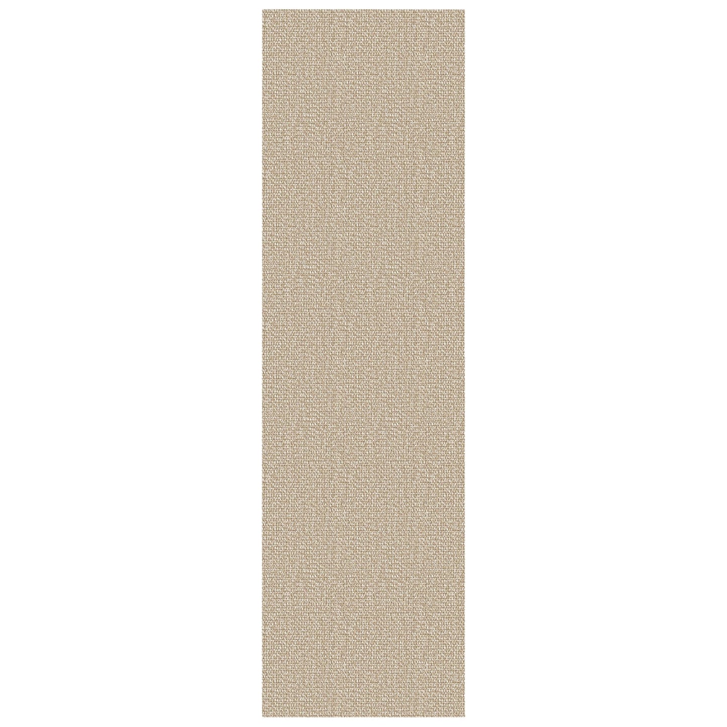 EARTHALL Washable Runner Rug 2x8 Ft Non Slip Runners for Hallways Cotton Rubber Backed Kitchen Runner Braided Indoor Floor Carpet Runners for Entryway, Hallway, Kitchen, Bedroom, Send/Beige