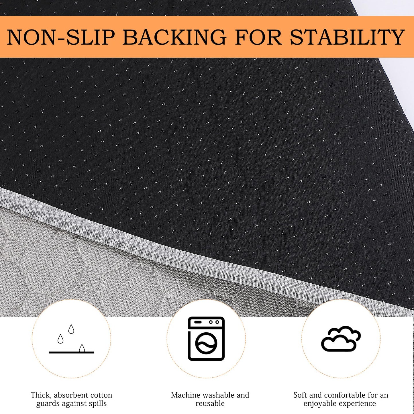 Drydiet Couples Waterproof Mat 59 x 35 Inch Lover Stainproof Blanket Reusable Quiet Easy Use Mattress for Adult Multi Functional Bed Sheets for Couple Pleasure Comfort