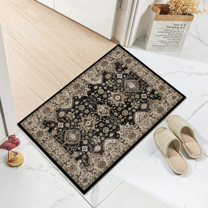 TOPRUUG Washable Runner Rug 2x3 Entryway Rug Door Mat Non Slip Runner Rugs with Rubber Backing Soft Kitchen Farmhouse Distressed Carpet for Living Room Bedroom Bathroom