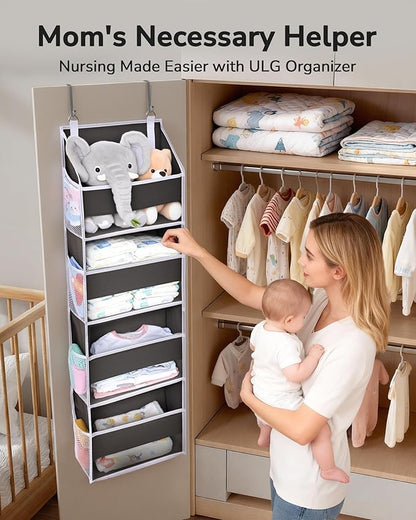 ULG 2 Pack Small Over Door Organizer