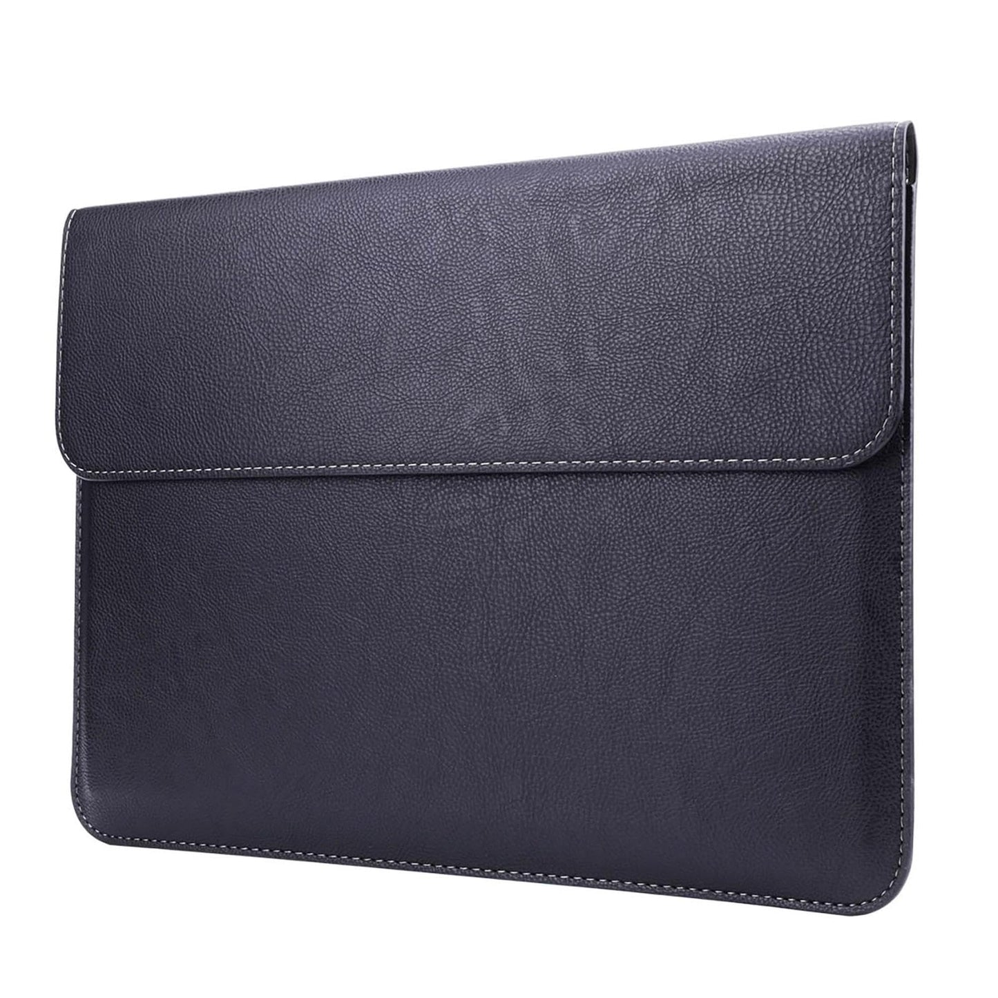 Megoo Protective Sleeve for Surface Laptop 7 15 Inch, / Surface Laptop Studio 14.4 Inch, Slim and Lightweight Leather protective Sleeve, Also Compatible for Microsoft Surface Book 13.5 Inch - Black