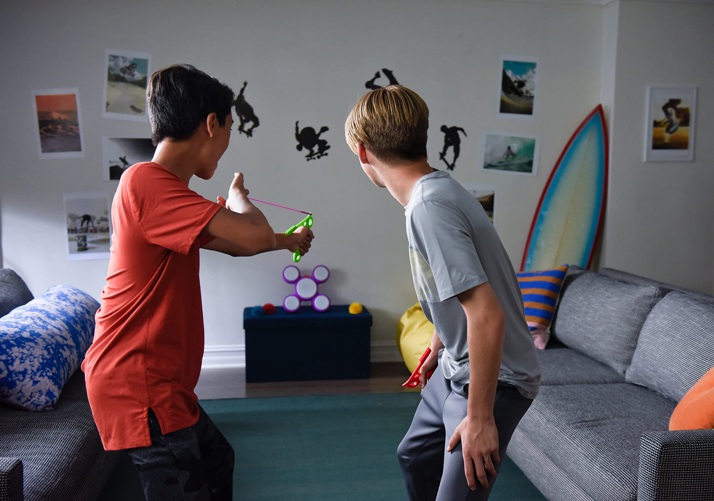 Koosh Sharp Shot - Interactive Target - 3 Games to Play - Play with Friends or Against Target's AI - for Ages 6+, Multi (9223)