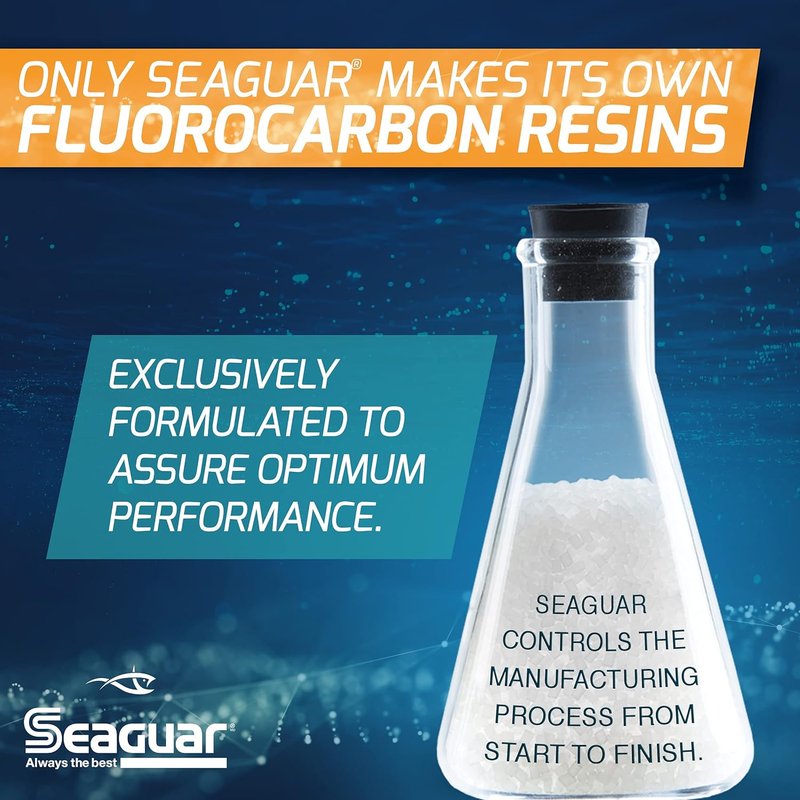 Seaguar Pink Label Fluorocarbon Saltwater Fishing Leader Line - Multiple Sizes Available