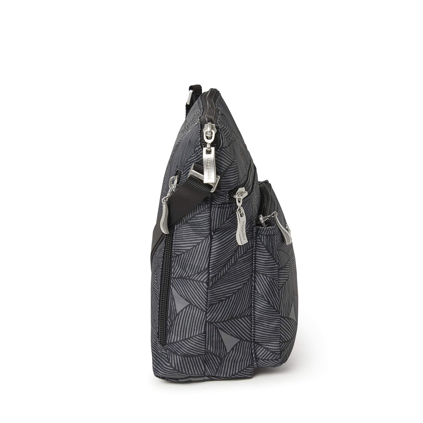Baggallini Pocket Crossbody Bags for Women 8x8 Small Lightweight Durable Water-resistant Travel Purse W/Rfid