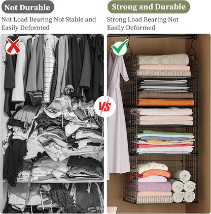 X-cosrack Closet Hanging Organizer Shelves