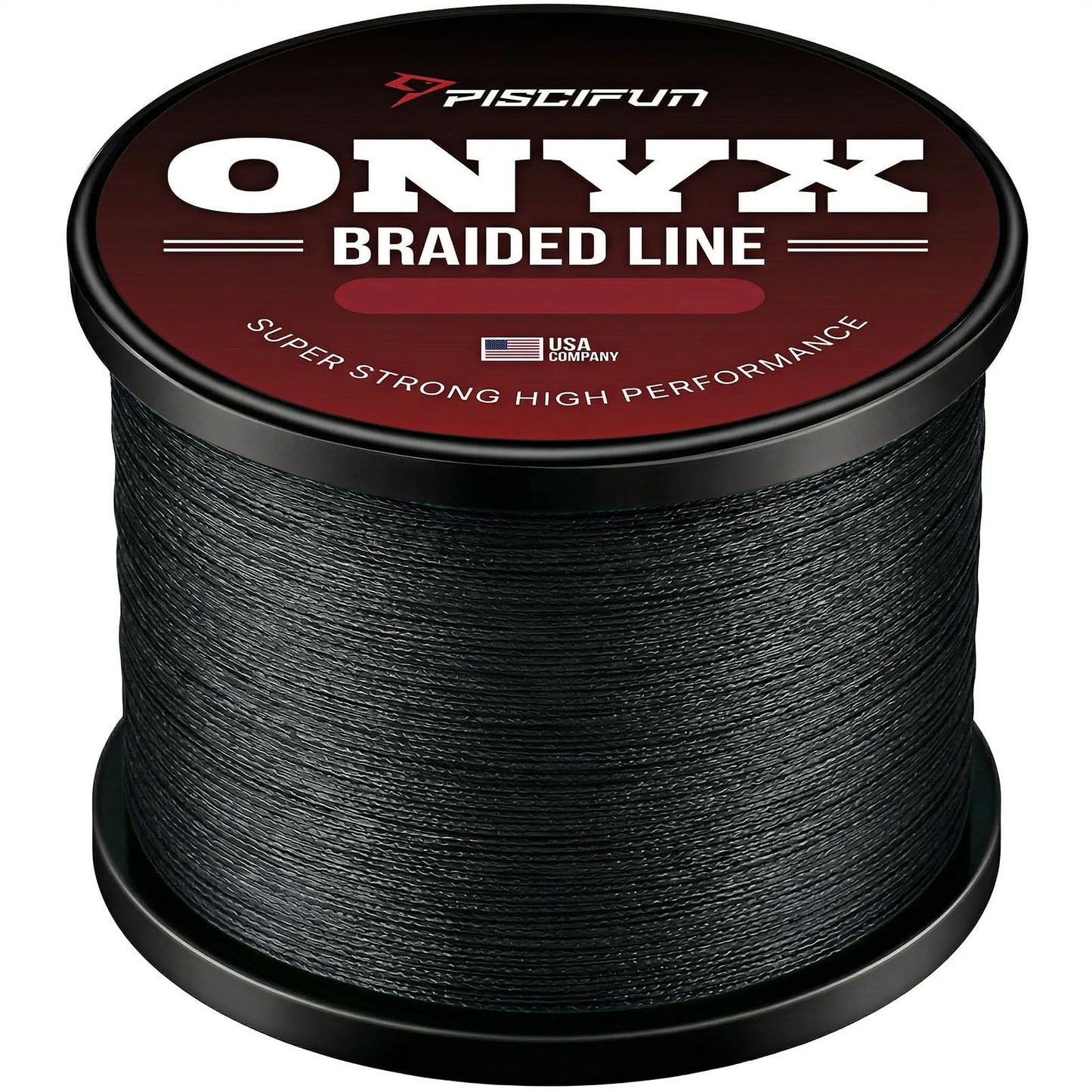 Piscifun Onyx Braided Fishing Line Advanced Superline Braid Lines 150Yd 15lb Black