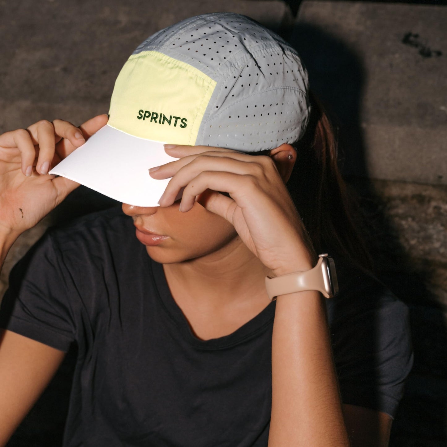 Sprints Race Day Performance HyperG Racing Cap | The Lightweight, Quick Dry, Running, Sport Hat, One Size, Unisex (Hive Minded) Multi