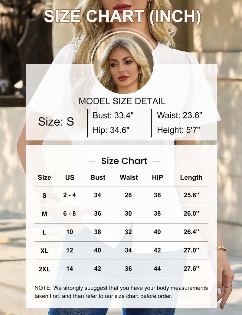 Blooming Jelly Womens Dressy Casual Blouses Business Work Summer Tops Zip Ruffle Short Sleeve Cotton Shirts Trendy Spring Outfits (Black,Medium)