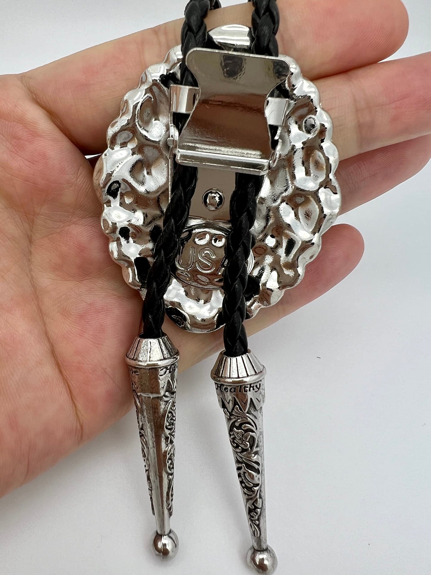 Juyovge Western Bolo Ties Handmade Cowboy Southwest Totem Element Bola Neckties For Men,Women