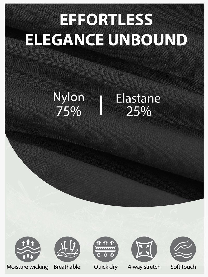 HiBwoBwo Women's Flare Leggings with Pockets High Waisted Scrunch Workout Leggings Butt Lifting Bootcut Yoga Pants Black