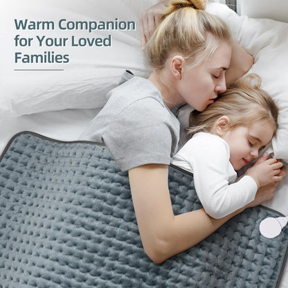 XXXL Heating Pad for Back Pain Relief, Heated Pad for Neck/Shoulders/Legs/Knees/Feet/Cramps, 6 Heat Settings Auto-Off, Heat Pads for Women, Birthday Mothers Day Gifts for Mom Wife Grandma Her, 17"x33"