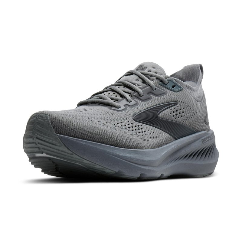 Brooks Men’s Glycerin GTS 23 Supportive Running Shoe - Grey/Blackened Pearl/Black - 10.5 Medium