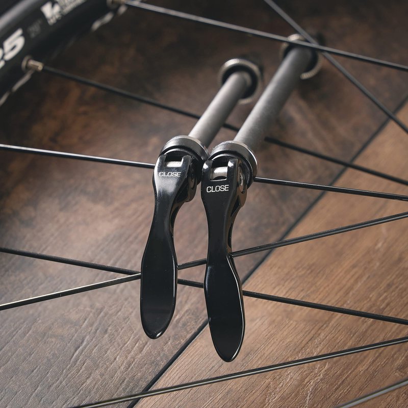 CyclingDeal Road Mountain Bike Bicycle Wheel Hub Quick Release Skewers Axles Set 9mm 10mm - Front 9mm x 135mm; Rear 10mm x 170mm