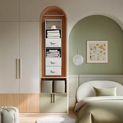 Vailando 6-Shelf Hanging Closet Organizer