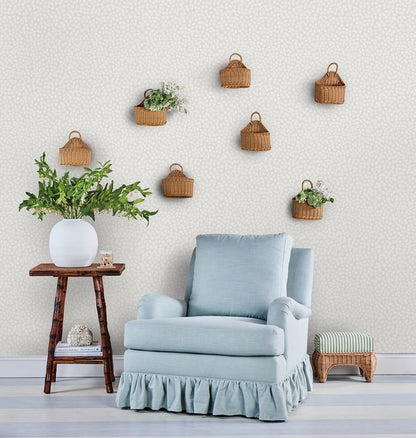 NuWallpaper x Society Social Sea Fern Driftwood Peel & Stick Wallpaper, SSS6306