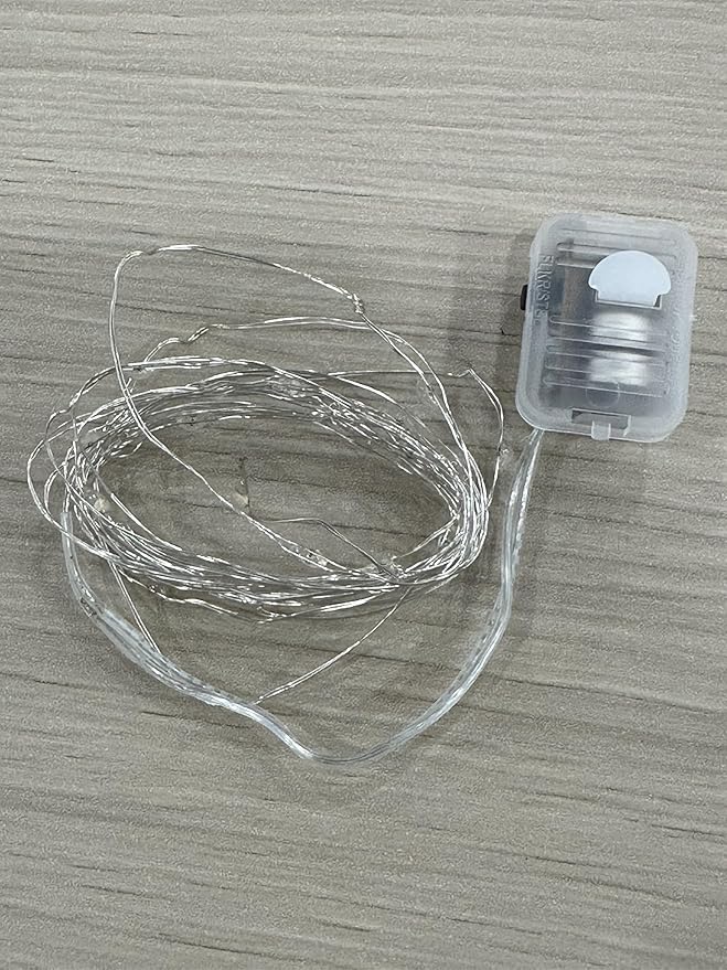 pozzolanas 8 Pack Orange Fairy Lights Battery Operated 3 Modes 7FT 20 LED Waterproof String Lights Twinkle Silver Wire for Mason Jars Wedding Christmas Halloween Party Decor (8, Orange)
