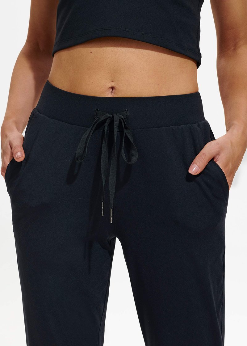 Libin Joggers for Women Petite/Regular/Tall Dance Sweatpants Athletic Workout Tapered Lounge Casual Teacher Pants for Running Yoga Cloths, Black XL