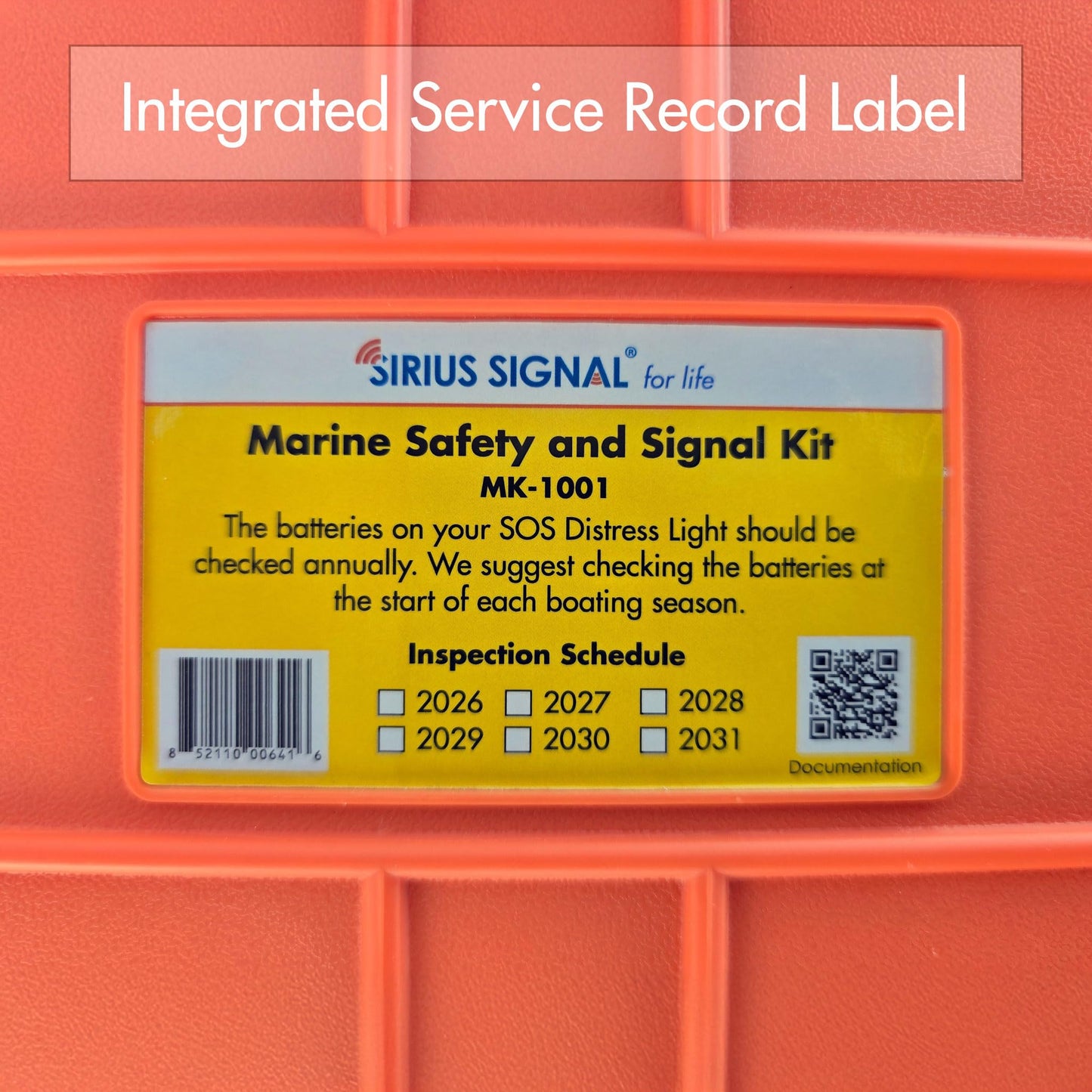 Sirius Signal MK-1001 Boating Safety Hard Case Kit - USCG Approved