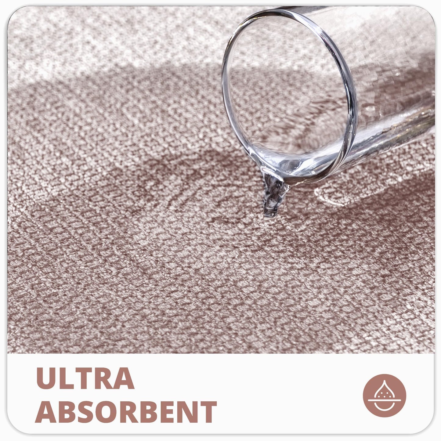 Bosap Bathroom Rugs Set 2 Pieces,Thin Bathroom Mats,Toilet Rugs,Quick Dry,Non-Slip,Machine Washable,Low Pile,Absorbent Bath Mats,Shower,Sink,Home Decor Accessories.Beige,1'5"x2'3"+1'8"x2" U Shape