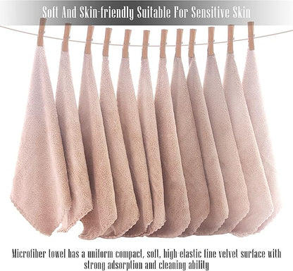 TENSTARS 12 Pack Premium Washcloths Set