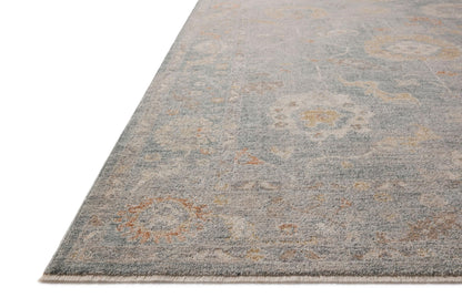 Loloi Chris Loves Julia Louisa Collection LOI-02 Ocean/Sunset 9'-6" x 13'-1", .38" Pile Height, Area Rug