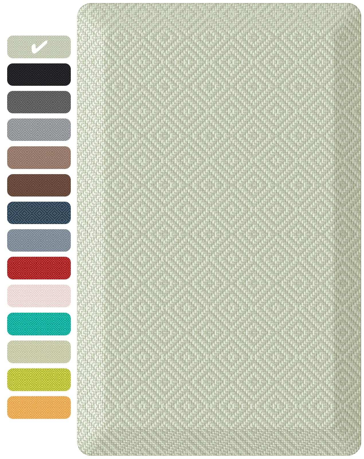 Ophanie Kitchen Mats for Floor, 3/4 Inch, 20x32 Anti Fatigue Cushioned Mat with 99+ Pairs of Anti-Slip Bottom Ridges,Kitchen Rugs,Waterproof,Comfort Ergonomic Standing Mat for Office,Home,Sink