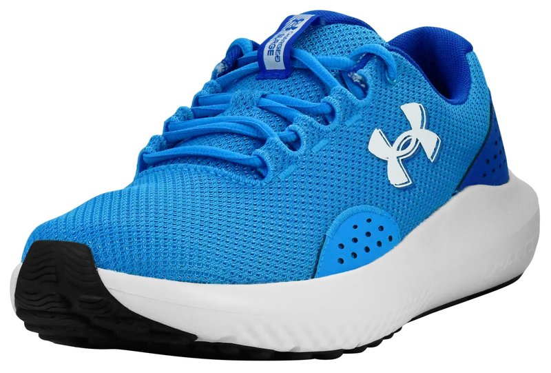 Under Armour Men's Charged Surge 4, (428) Electric Blue/Royal/White, 10, US