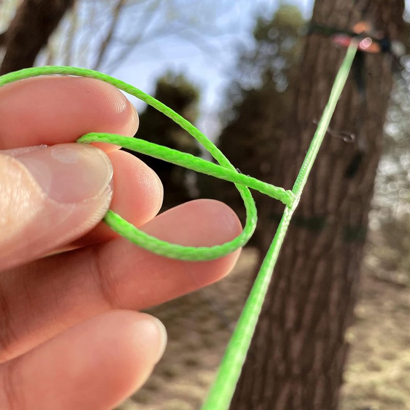 Hollow UHMWPE Braided Cord - Spliceable 1.3mm, 1.6mm, 2mm for Tent Guyline, Tarp, Hammock & Camping Gear
