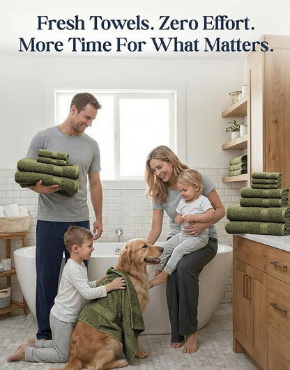 LANE LINEN Cotton Towels for Bathroom