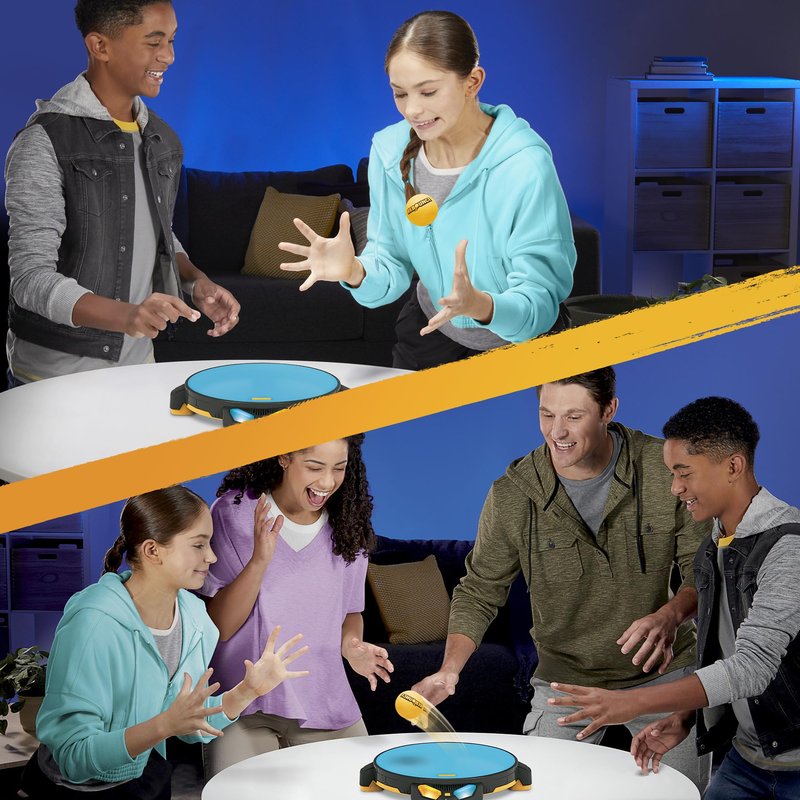 Rebounce Game | Indoor and Outdoor Electronic Action Game for Kids, Teens, and Adults | Ages 8+ | 2 to 6 Players | 10 Mins. | Family Travel Games