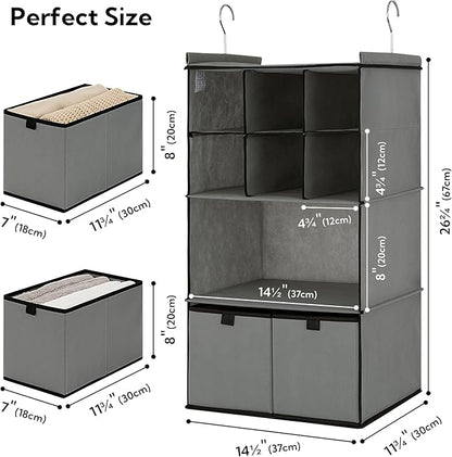 GRANNY SAYS Hanging Closet Organizer