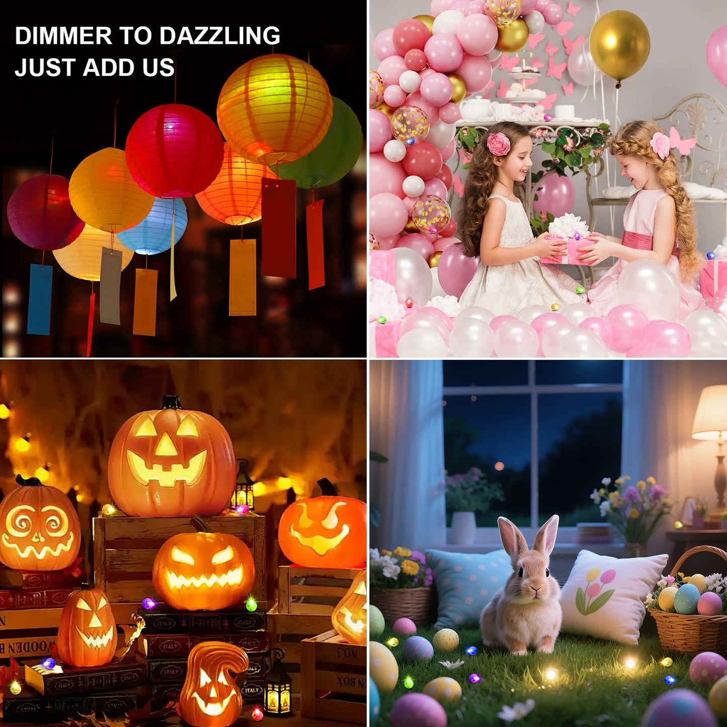 Aogist 100Pcs Green Balloon Lights with Hook,Long Standby Time,Waterproof Mini Light for Birthday Party Wedding Christmas Halloween Easter Decorative (Steady)