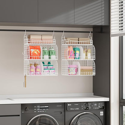SWTYMIKI Hanging Closet Organizer Storage