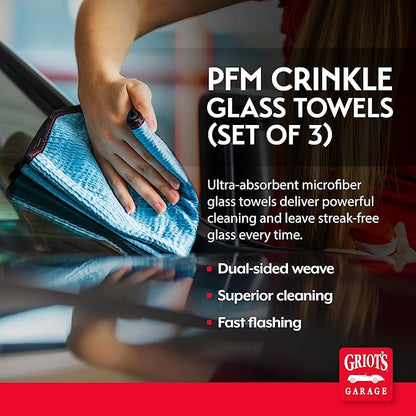 Griot's Garage PFM Crinkle Glass Towels